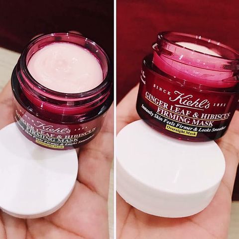 Mặt Nạ Ngủ Kiehl's Ginger Leaf & Hibiscus - Chống Lão Hóa, Cấp Ẩm, Làm Mềm Da, Phù Hợp Mọi Loại Da - 100ml
