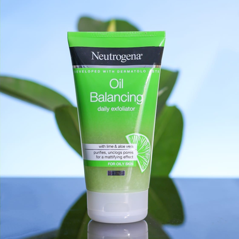 Sữa Rửa Mặt Kiềm Dầu Neutrogena Oil Balancing Exfoliator 150ml - Giúp Làm Sạch Sâu và Kiềm Dầu Cho Da Mụn, Làn Da Sạch Thoáng Mịn Màng