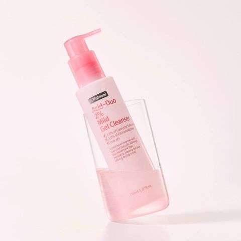 Sữa Rửa Mặt Dành Cho Da Dầu Mụn By Wishtrend Acid-Duo 2% Mild Gel Cleanser - Giúp Làm Sạch Hiệu Quả Và Cân Bằng Độ Ẩm Da