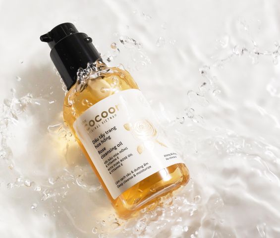 Dầu Tẩy Trang Cocoon Chiết Xuất Hoa Hồng 140ml - Làm Sạch Sâu, Dưỡng Ẩm, Dành Cho Da Nhạy Cảm