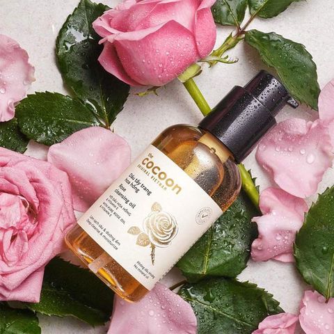 Dầu Tẩy Trang Cocoon Chiết Xuất Hoa Hồng 140ml - Làm Sạch Sâu, Dưỡng Ẩm, Dành Cho Da Nhạy Cảm