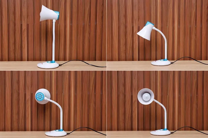 Đèn Led Bàn Học Điện Quang ĐQ DKL15 - Phân Chia Ánh Sáng 180 Độ, Thiết Kế Hiện Đại, Giúp Bảo Vệ Thị Lực Cho Học Sinh