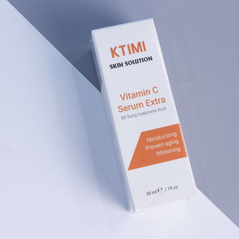 Serum Ktimi Vitamin C Extra - Dưỡng Trắng Da, Chống Lão Hóa, Cung Cấp Độ Ẩm Từ Vitamin C và Sodium Hyaluronate - 30ml