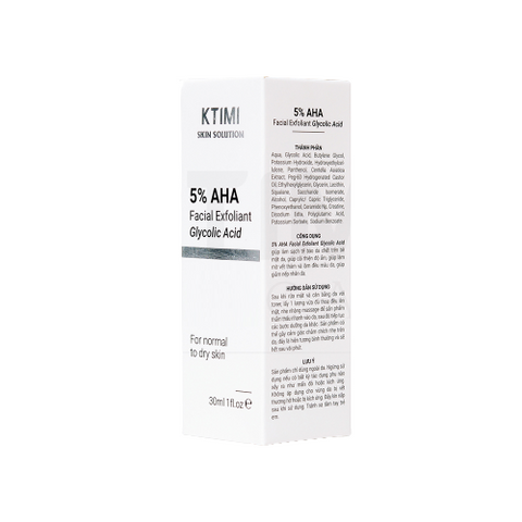 Tẩy Da Chết Ktimi 2% BHA Salicylic Acid - Giải Pháp Hiệu Quả Cho Da Mụn, Tăng Cường Làm Sạch Lỗ Chân Lông, Dung Tích 30ml