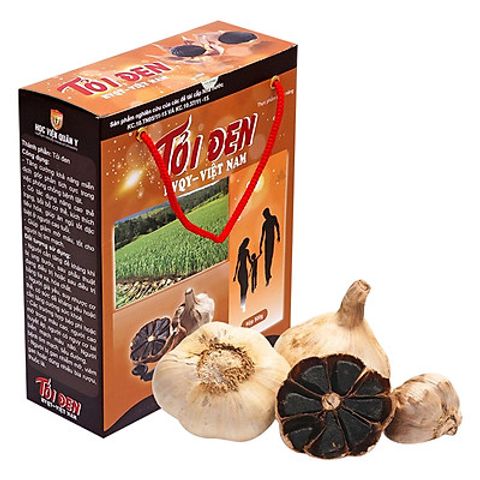 Tỏi Đen HVQY 500gr - Thực Phẩm Chức Năng Tăng Cường Sức Đề Kháng và Chăm Sóc Sức Khỏe Từ Học Viện Quân Y