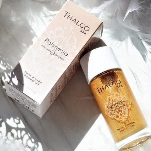 Dầu Dưỡng Thể Thalgo Polynesia Sacred Oil 50ml - Dưỡng ẩm da và tóc, Giúp da mềm mại và tóc bồng bềnh, Sản phẩm chăm sóc cao cấp từ thiên nhiên