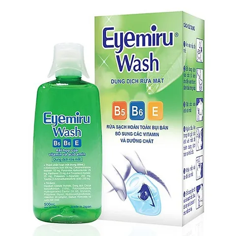 Dung dịch rửa mắt Nhật Bản Eyemiru Wash