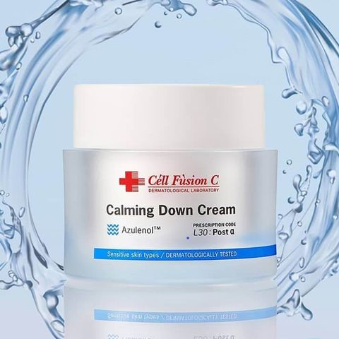 Kem Dưỡng Ẩm Dịu Da Cell Fusion C Calming Down Cream 50ml - Hỗ Trợ Làm Dịu Da Nhạy Cảm, Cấp Nước Chuyên Sâu, Không Bết Dính
