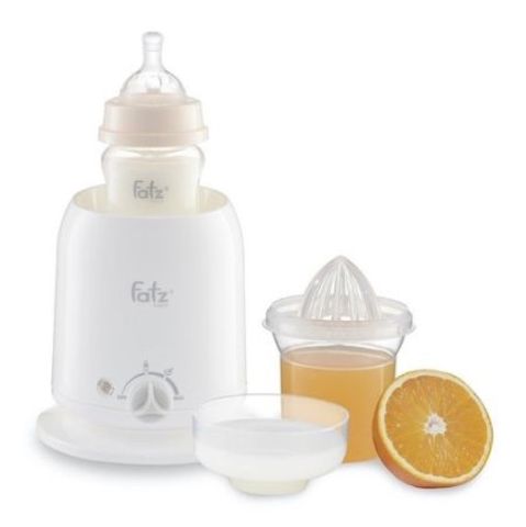 Máy hâm sữa FatzBaby FB3002SL 4 chức năng - Tiệt trùng, giữ nóng, hâm sữa, vắt cam cho bé - Sản phẩm tiện lợi cho mẹ và bé