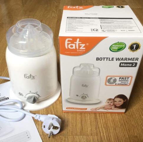 Máy hâm sữa FatzBaby FB3002SL 4 chức năng - Tiệt trùng, giữ nóng, hâm sữa, vắt cam cho bé - Sản phẩm tiện lợi cho mẹ và bé
