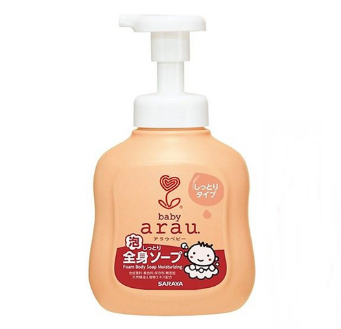 Sữa Tắm Cho Bé Arau Baby Nhật Bản Chiết Xuất Thảo Mộc Tự Nhiên - Dịu Nhẹ, An Toàn Cho Da Nhạy Cảm