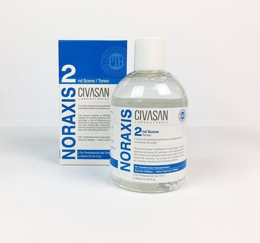 Toner Civasan Noraxis 2nd Scene 300ml - Nước Hoa Hồng Cấp Ẩm Phục Hồi Da Mỏng Yếu, Chống Oxy Hóa Từ Hàn Quốc