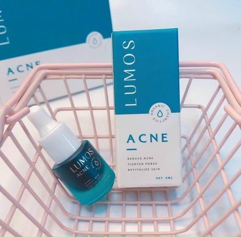 Serum Lumos Acne 5ml - Giải Pháp Trị Mụn Hiệu Quả, Kiểm Soát Dầu Nhờn, Làm Mờ Thâm, Chăm Sóc Da Mịn Màng