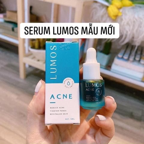 Serum Lumos Acne 5ml - Giải Pháp Trị Mụn Hiệu Quả, Kiểm Soát Dầu Nhờn, Làm Mờ Thâm, Chăm Sóc Da Mịn Màng