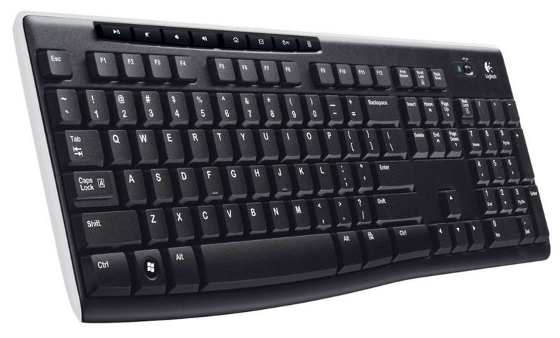 Bàn phím không dây Logitech K270 chính hãng - Thiết kế gọn nhẹ, kết nối Bluetooth, tuổi thọ pin 24 tháng, hoàn hảo cho mọi thiết bị.