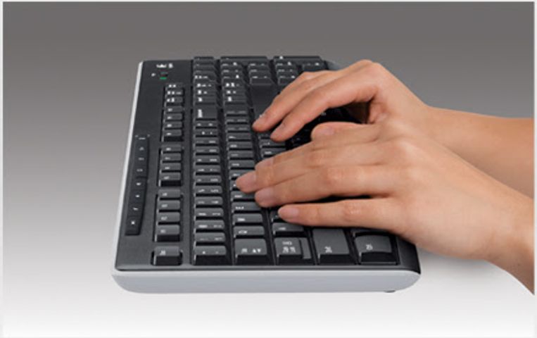 Bàn phím không dây Logitech K270 chính hãng - Thiết kế gọn nhẹ, kết nối Bluetooth, tuổi thọ pin 24 tháng, hoàn hảo cho mọi thiết bị.