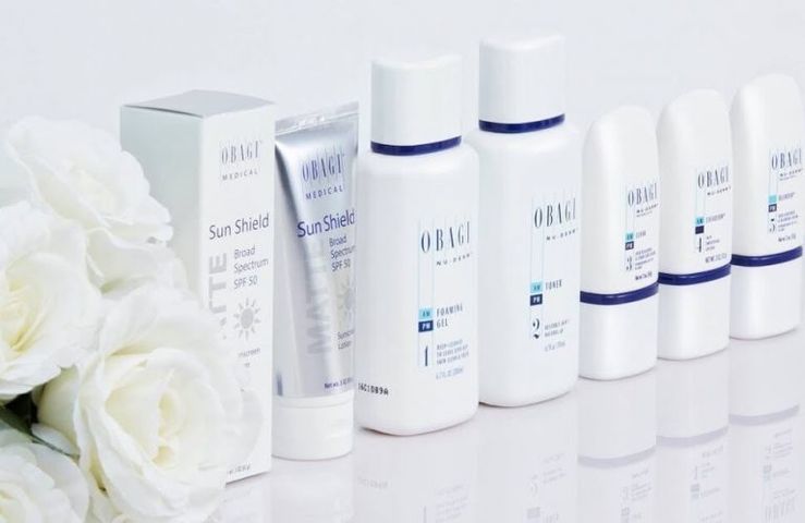 Bộ Dưỡng Giảm Nám Obagi Nu-Derm System Cho Da Khô - Bộ 7 Sản Phẩm Chăm Sóc Da Tối Ưu, Giúp Tái Tạo và Làm Sáng Da