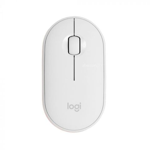 Chuột Bluetooth không dây Logitech Pebble M350 - Thiết kế mỏng nhẹ, êm ái, hiệu suất cao cho laptop và máy tính bảng