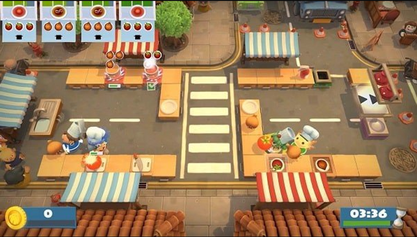 Đĩa game Overcooked! All You Can Eat cho Nintendo Switch & PS5 - Trò Chơi Nấu Ăn Hợp Tác Nhiều Người Chơi, Phiên Bản Remastered