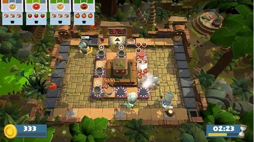 Đĩa game Overcooked! All You Can Eat cho Nintendo Switch & PS5 - Trò Chơi Nấu Ăn Hợp Tác Nhiều Người Chơi, Phiên Bản Remastered