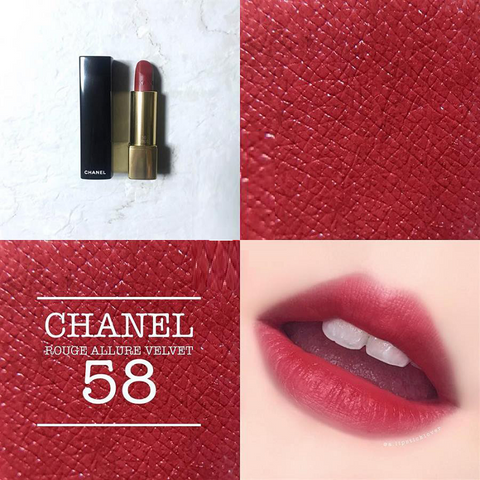 Son Chanel 58 Rouge Vie Đỏ Mận - Son Môi Sang Trọng Mịn Mượt Phù Hợp Mọi Lứa Tuổi, Dưỡng Ẩm Tự Nhiên 723005