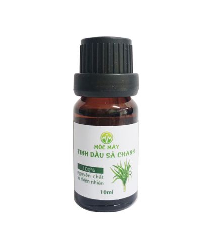 Tinh Dầu Sả Chanh Organic Mộc Mây 100% Từ Thiên Nhiên - Sản Phẩm Hữu Cơ Lành Tính Giúp Thư Giãn Và Kháng Khuẩn, Dung Tích 10ml/50ml/100ml