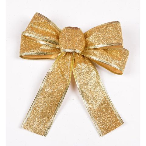 Set 3 Nơ Trang Trí Noel - Hình Hình Phù Hợp Dự Tiệc, Giáng Sinh, Lễ Hội, Vải Cao Cấp, Phụ Kiện Decor Nhà Cửa