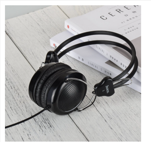 Tai Nghe Chụp Đầu Manno Hoco W5 - Có Micro 3.5mm, Loa 40mm, Âm Thanh Chân Thực, Bịt Tai Mềm, Điều Chỉnh Chiều Cao, Phù Hợp Với Android và iOS