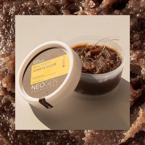 Tẩy Da Chết Sinh Học Neogen Dermalogy Real Polish Honey & Sugar - Tẩy Tế Bào Chết Dành Cho Mọi Loại Da, Giúp Da Mềm Mại, Sạch Sáng