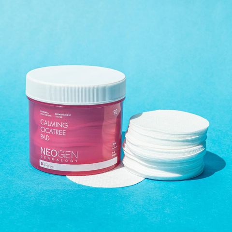 Toner Rau Má Neogen Dermalogy Calming Cica Tree Pad - Giúp Dịu Da, Sạch Sâu, 90 Miếng Dành Cho Da Nhạy Cảm