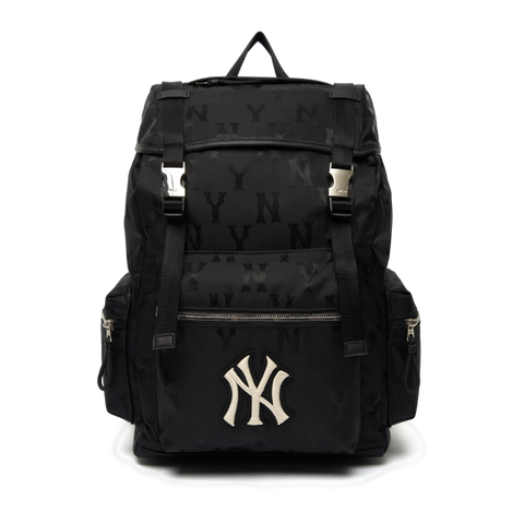 Balo MLB Monogram Nylon Jacquard Backpack NY 3ABKM021N-50BKS