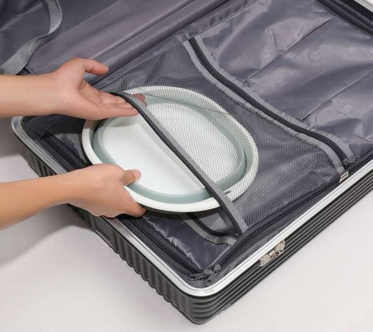 Chậu Gấp Gọn Silicon Thông Minh Size Lớn - Tiết Kiệm Không Gian, Thiết Kế Đẹp, Dùng Rửa Bát, Tay, Mặt Tại Nhà
