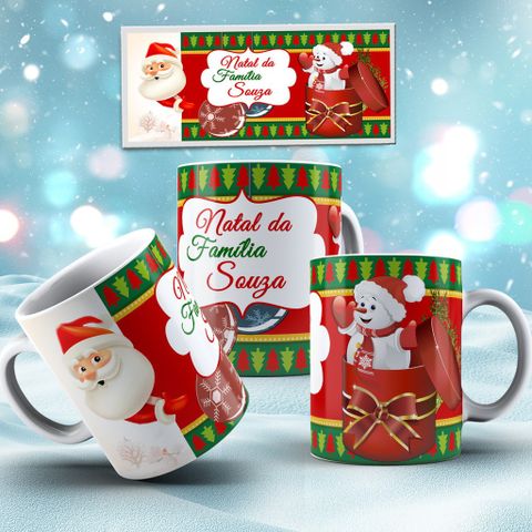 Cốc Sứ Quà Tặng Giáng Sinh Merry Christmas - Đồ Uống Hình Tuần Lộc, Ông Già Noel - Quà Tặng Ý Nghĩa Cho Mùa Giáng Sinh