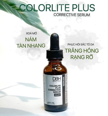 Serum Trị Nám DBH Colorlite Plus 29ml - Dưỡng Sáng, Cải Thiện Da Nám, Tàn Nhang, Đảm Bảo An Toàn cho Mọi Loại Da