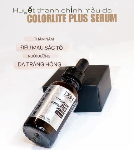 Serum Trị Nám DBH Colorlite Plus 29ml - Dưỡng Sáng, Cải Thiện Da Nám, Tàn Nhang, Đảm Bảo An Toàn cho Mọi Loại Da