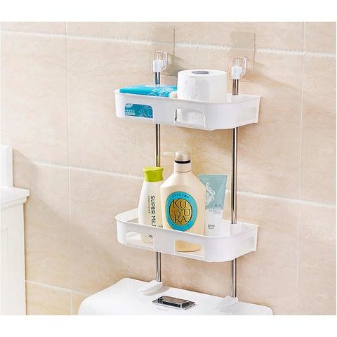 Kệ Gác Đa Năng Eurohome - Giúp Ngăn Nắp Phòng Tắm, Nhà Bếp, Thiết Kế Nhỏ Gọn, Dễ Dàng Lắp Đặt Không Cần Khoan Tường