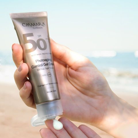 Kem Chống Nắng Casmara Photoaging Control Gel Cream SPF 50+ - Bảo Vệ Da Khỏi Tia UV và Hồng Ngoại, Chống Lão Hóa, Dạng Gel Mát Lạnh, Phù Hợp Mọi Loại Da