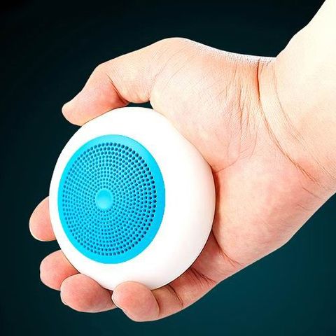 Loa Bluetooth Mini Noble Crown A6 - Thiết Kế Đèn LED Đổi Màu, Âm Thanh Chất Lượng, Kết Nối Bluetooth Tốt, Dễ Dàng Mang Theo