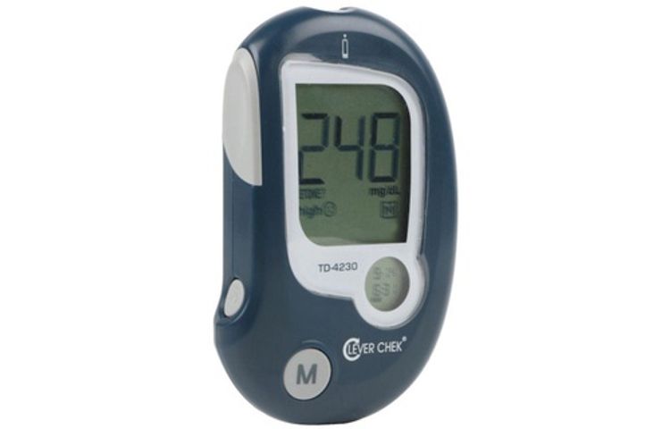 Máy đo đường huyết Clever Chek TD-4230 - Thiết bị chăm sóc sức khỏe tiện lợi, chính xác, đo nhanh chóng chỉ sau 7 giây
