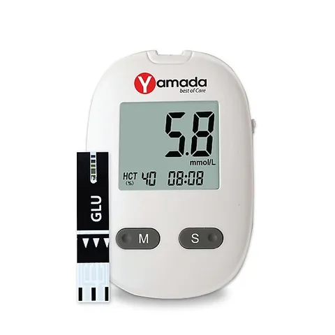 Máy đo đường huyết Yamada điều khiển trợ lý ảo