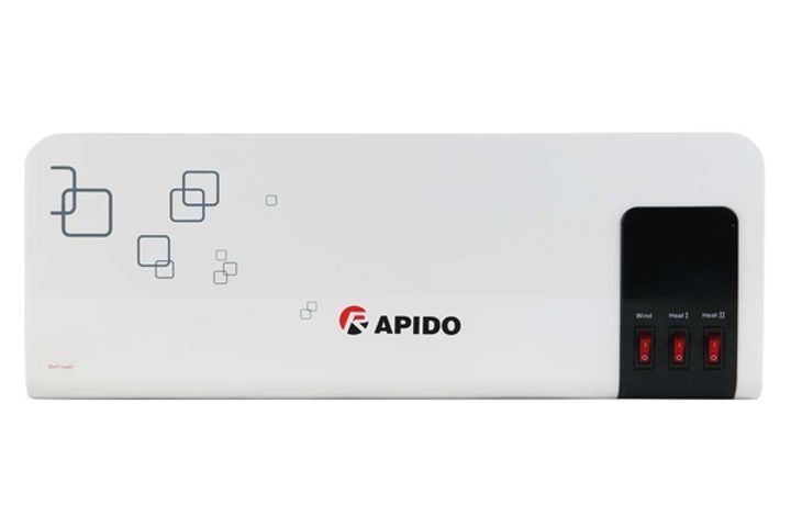 Máy Sưởi Gốm Rapido RCH2000 - Hẹn Giờ Thông Minh, Kiểu Dáng Sang Trọng, Công Suất 1000W-2000W, Lý Tưởng Cho Không Gian 15-20m2