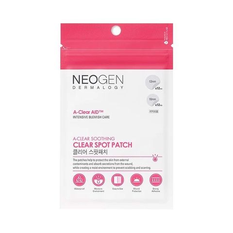 Miếng dán mụn Neogen Dermalogy A-Clear Soothing Clear Spot Patch