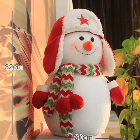 Người Tuyết Bông Giáng Sinh Dễ Thương - Trang Trí Noel Chân Thực, Vui Vẻ - Quà Tặng Ý Nghĩa Cho Gia Đình và Bạn Bè