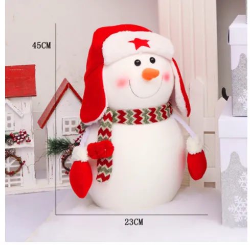 Người Tuyết Bông Giáng Sinh Dễ Thương - Trang Trí Noel Chân Thực, Vui Vẻ - Quà Tặng Ý Nghĩa Cho Gia Đình và Bạn Bè