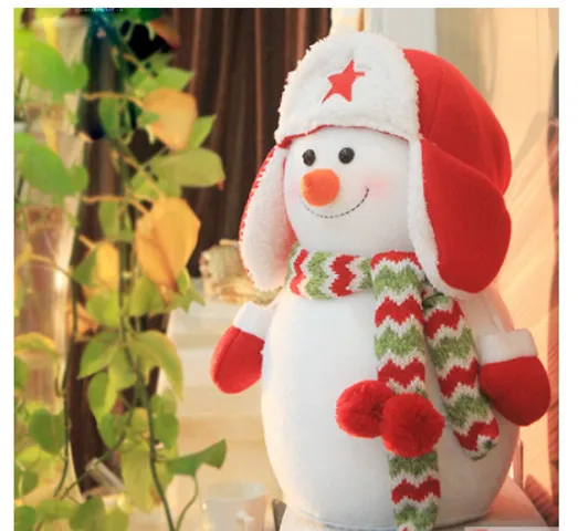 Người Tuyết Bông Giáng Sinh Dễ Thương - Trang Trí Noel Chân Thực, Vui Vẻ - Quà Tặng Ý Nghĩa Cho Gia Đình và Bạn Bè