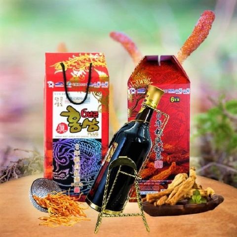 Nước Hồng Sâm Đông Trùng Hạ Thảo Kanghwa 3 Lít - Thức Uống Bổ Dưỡng Tăng Cường Sức Khỏe Hàn Quốc