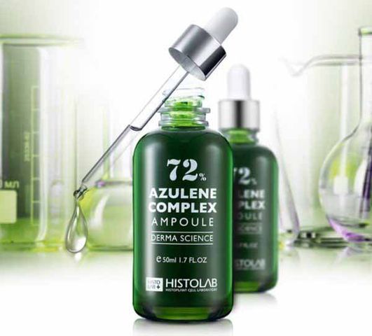 (Hàng nhập khẩu) Serum Histolab Azulene Complex 72% 50ml - Hỗ Trợ Điều Tiết Bã Nhờn, Giảm Mụn, Nuôi Dưỡng Da Sáng Khỏe
