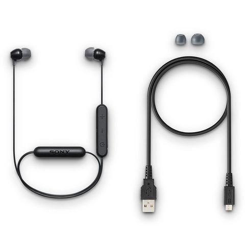 Tai nghe Bluetooth Sony WI-C300 - Âm thanh trong trẻo, pin 8 giờ, thiết kế gọn nhẹ, kết nối ổn định, hỗ trợ Siri và Google Assistant