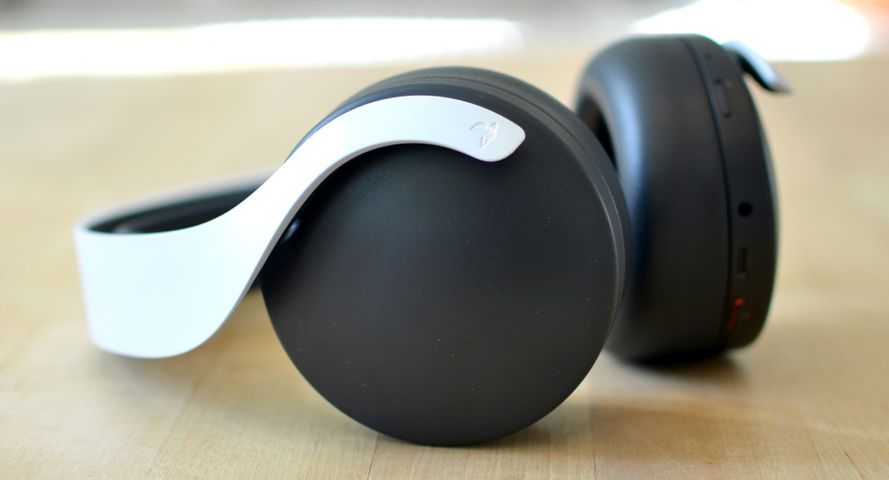 Tai nghe không dây PS5 Sony Pulse 3D - Headset chơi game, âm thanh vòm, micro chống ồn, sạc USB Type-C, tương thích PS4/PC/Mac