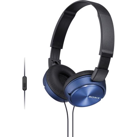 Tai nghe Sony MDR-ZX310AP có dây - Headphone chụp tai với MIC đàm thoại, gập lại tiện lợi, chất lượng âm thanh tuyệt vời